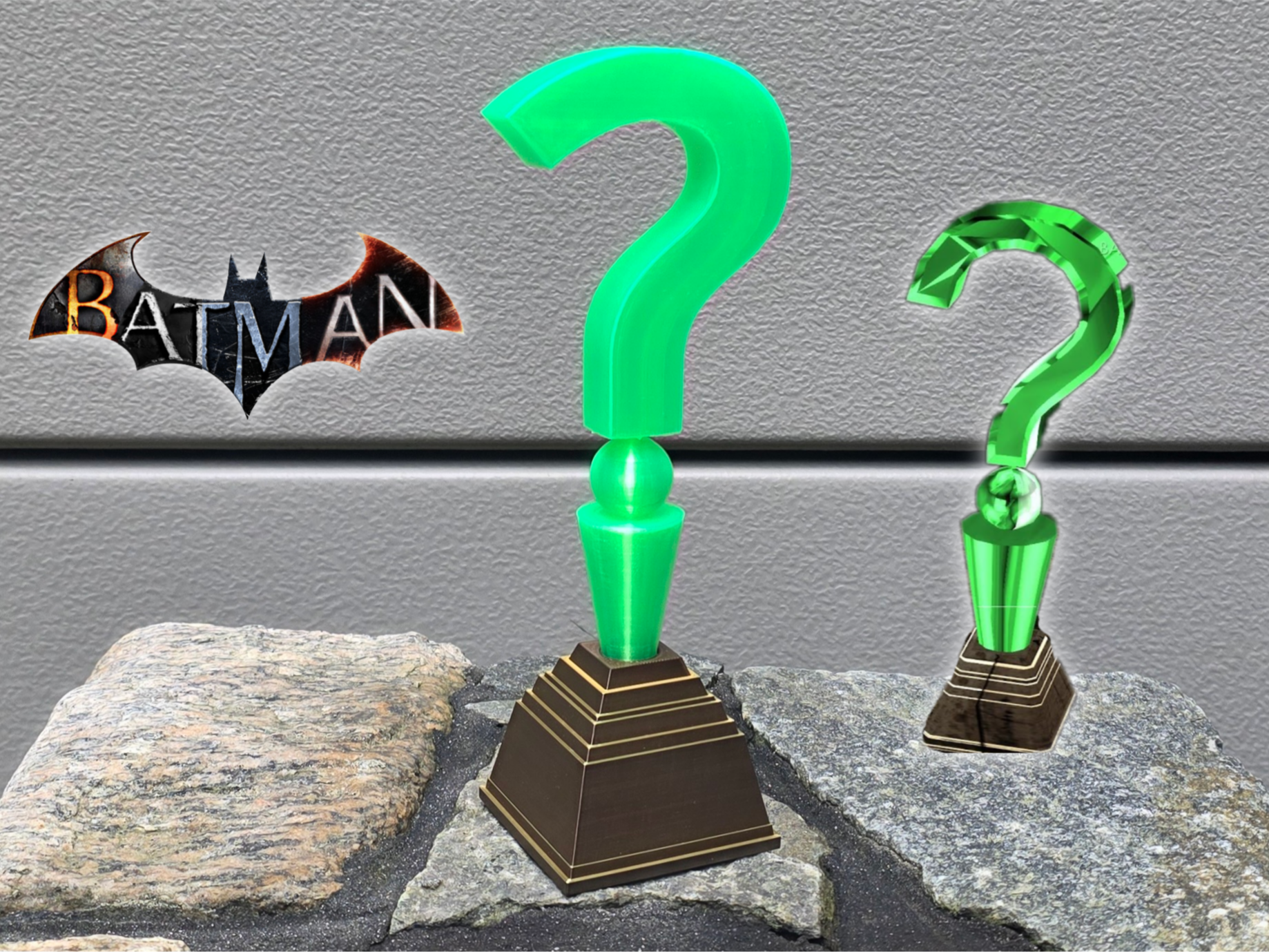 Batman Arkham Riddler Trophy