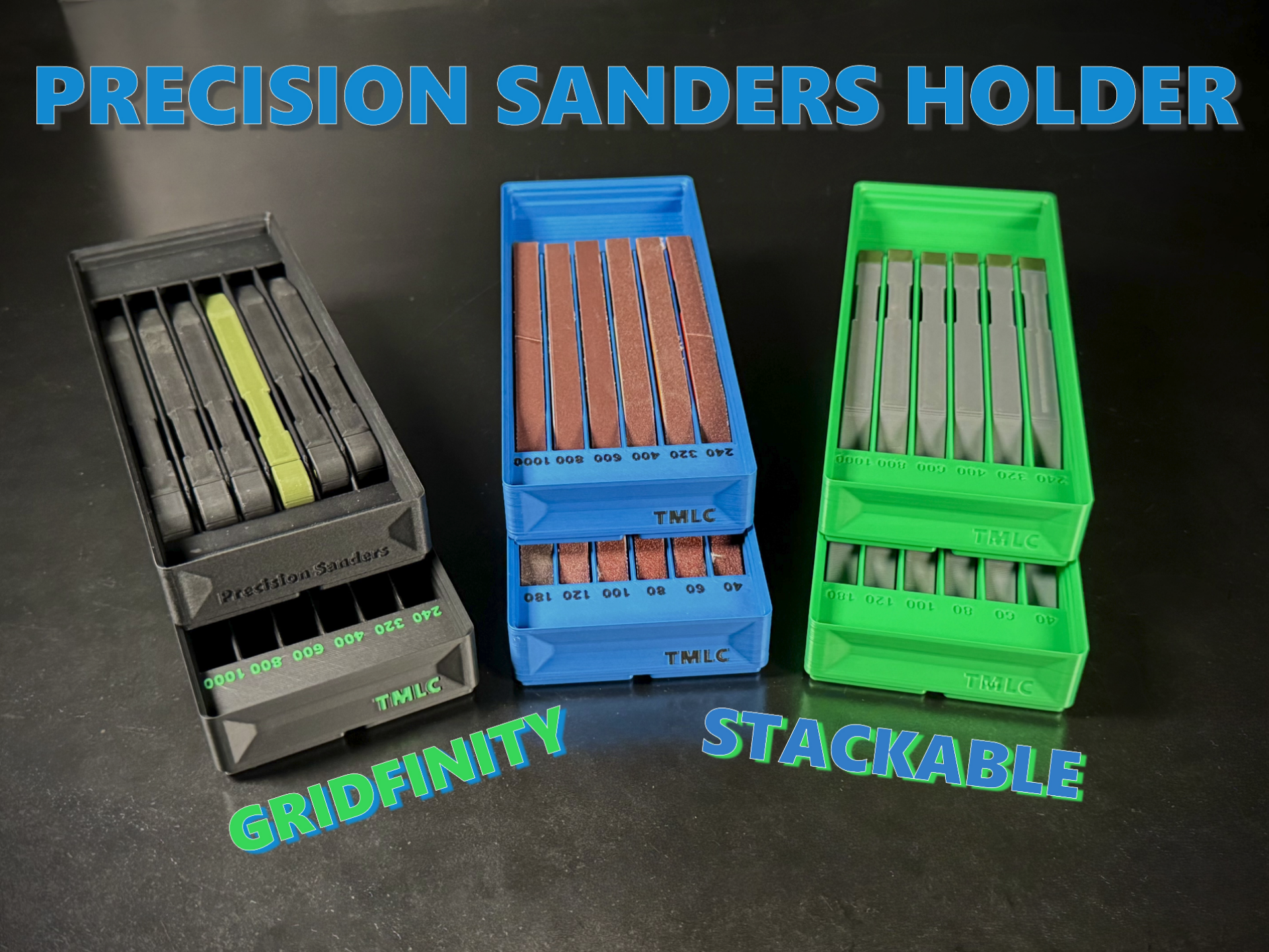 Holder for Precision Sanders - Gridfinity