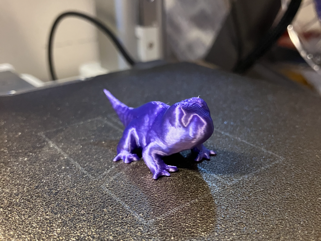 Miniature Newt: Cute, Fast Print, and Detailed