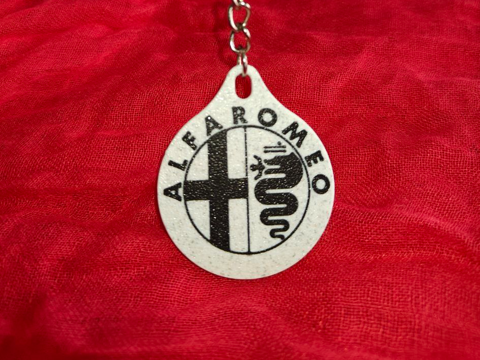 Yoja3D-AlfaRomeo keychain