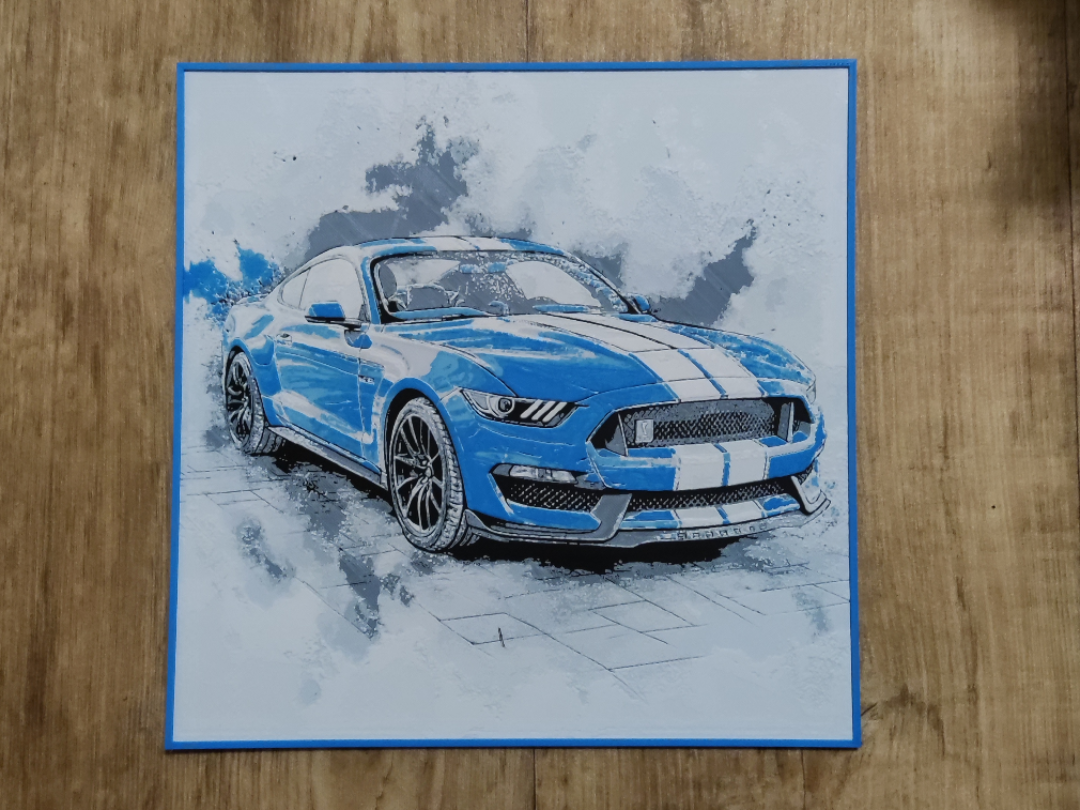Ford Mustang - hueforge
