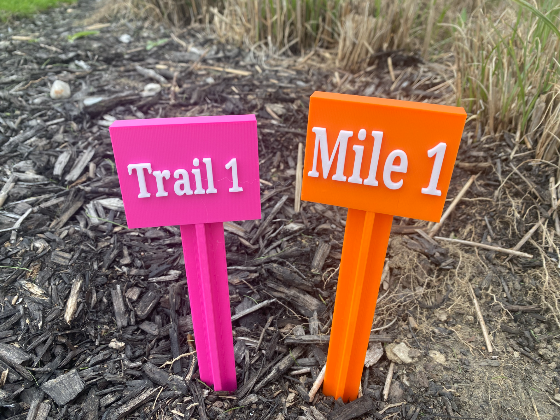 Mile / Trail Markers! - Easy Print!