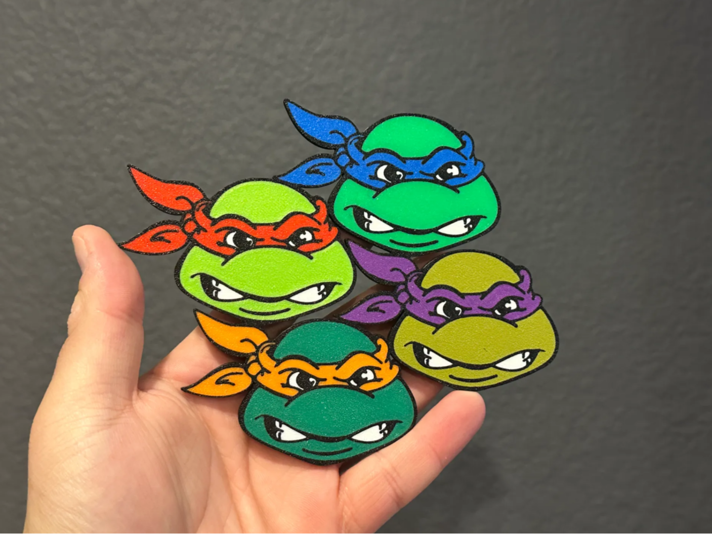 Ninja Turtle Heads