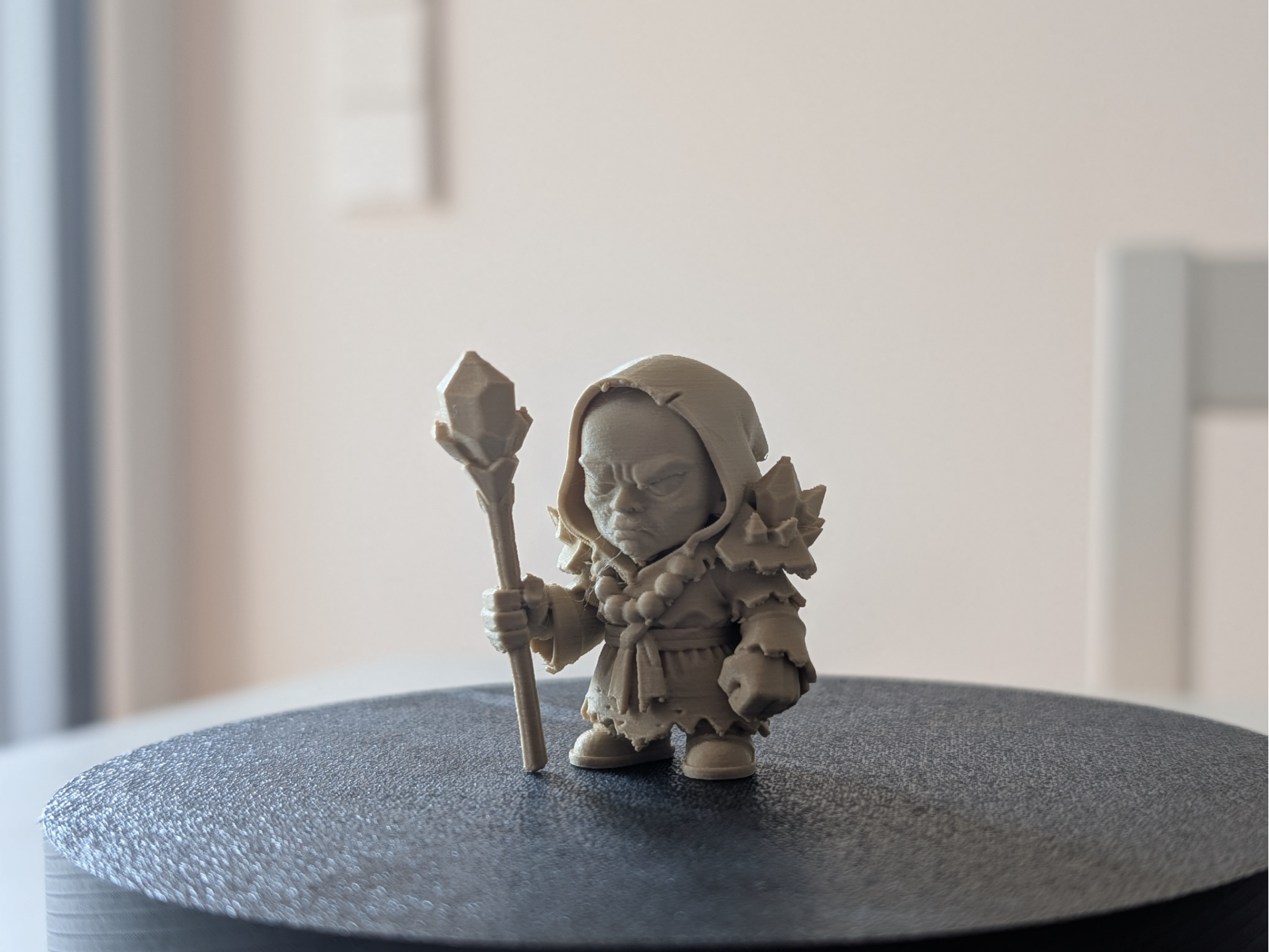 Chibi Crystal Mage Miniature