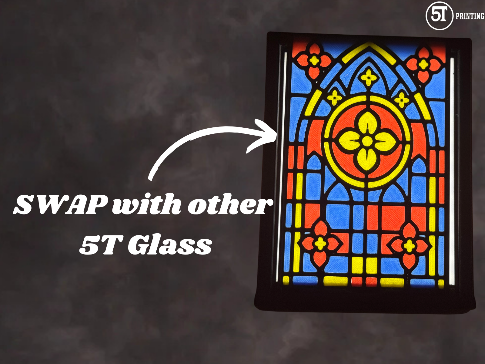 cathedral stained glass light