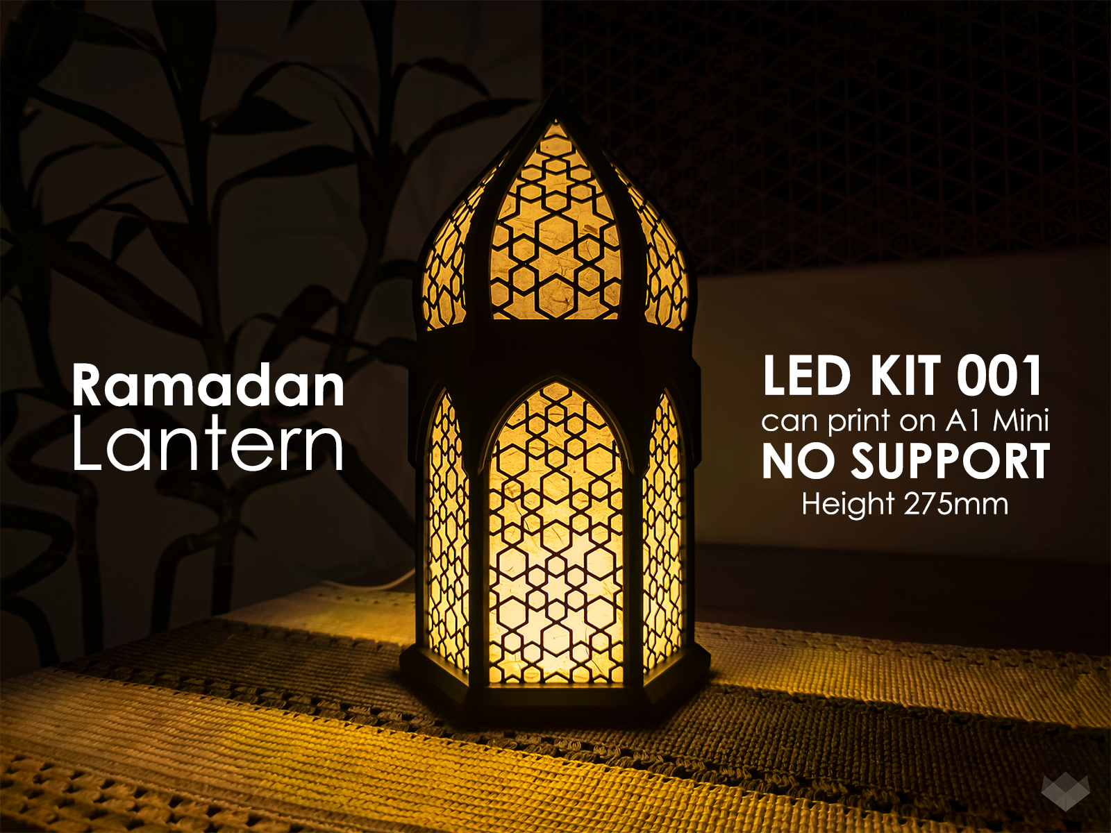 Ramadan Lantern - LED KIT 001 - No Support