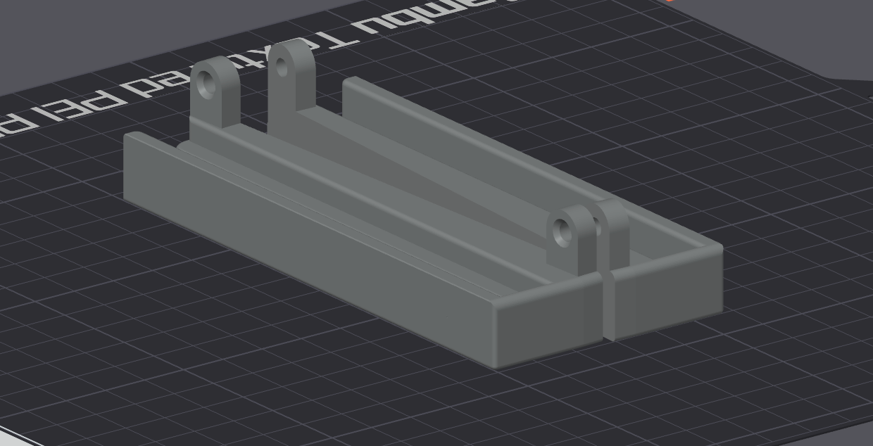 Logi MX Keys mount with holes