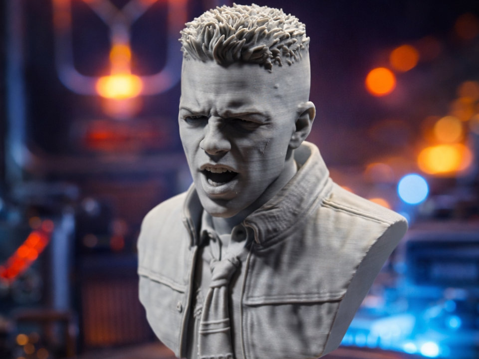 Biff Tannen Bust – Back to the Future Fan Art