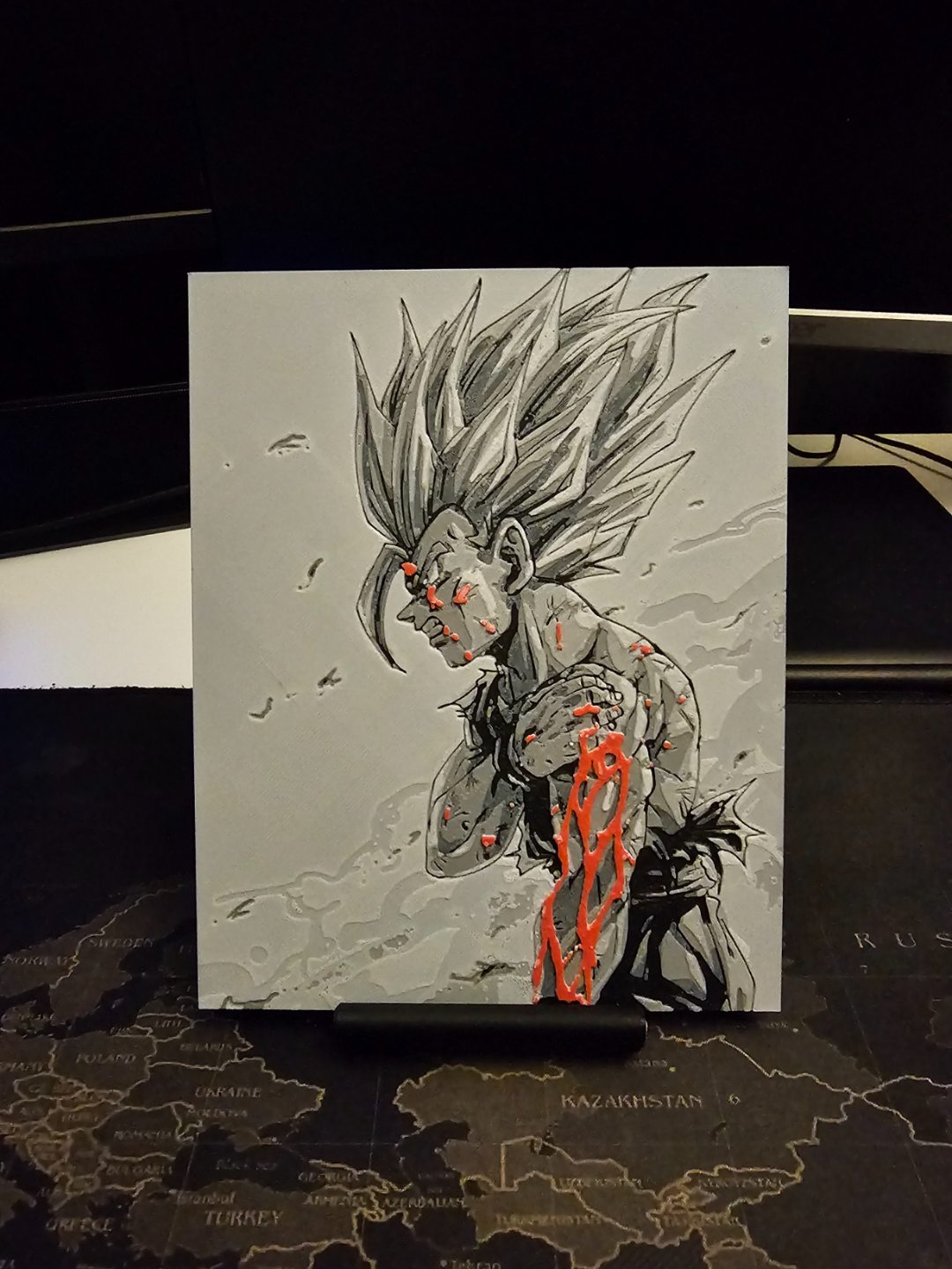 Gohan Injured - HueForge