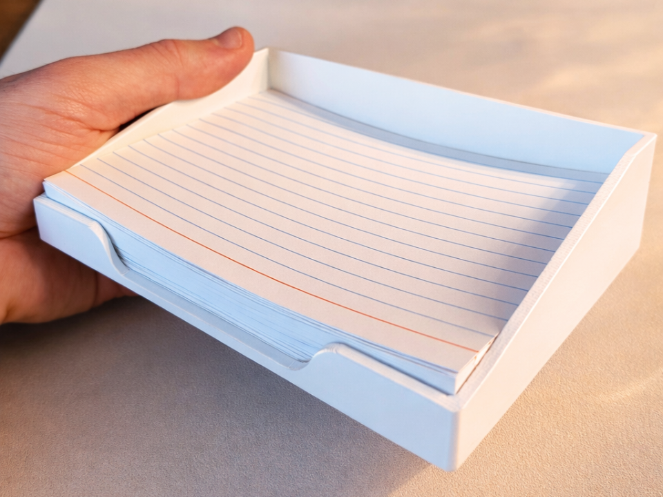 4x6 Index Card Tray