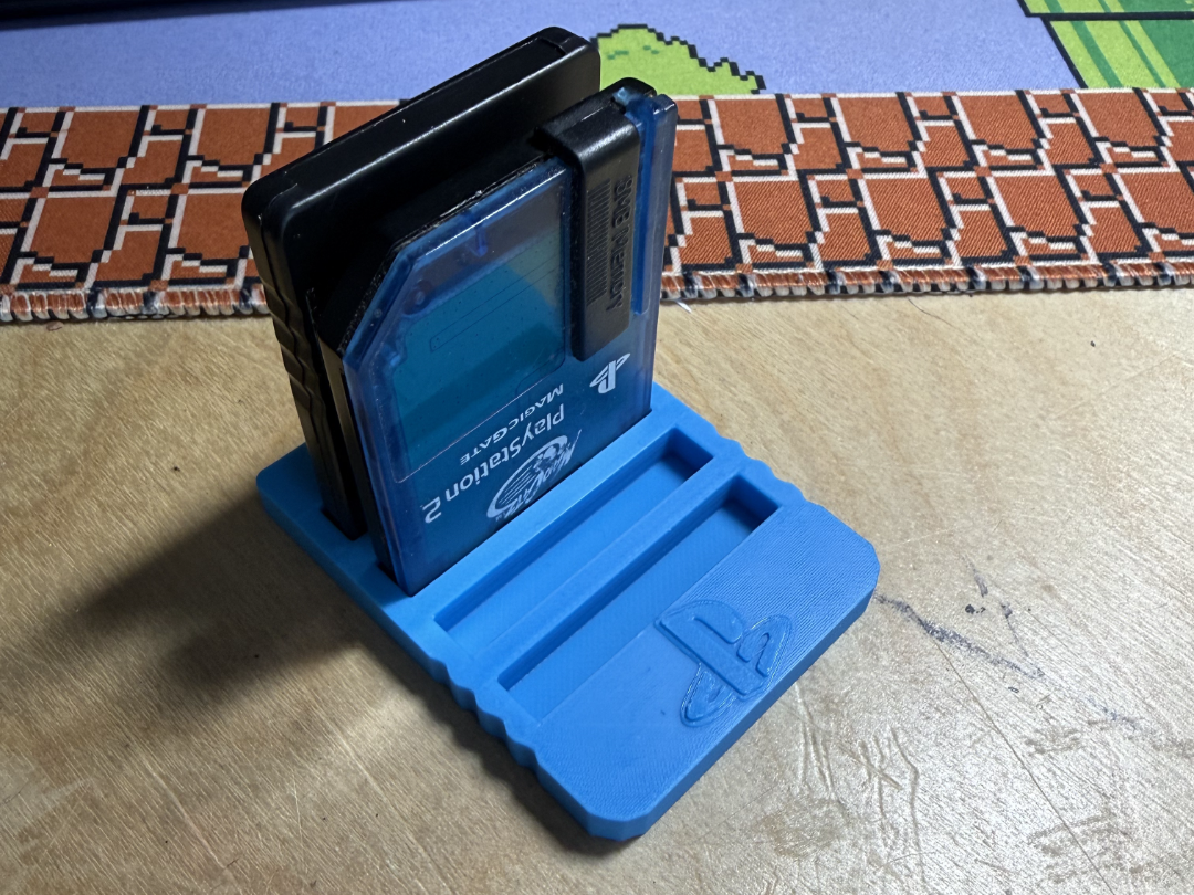 PS2 MEMORY CARD HOLDER