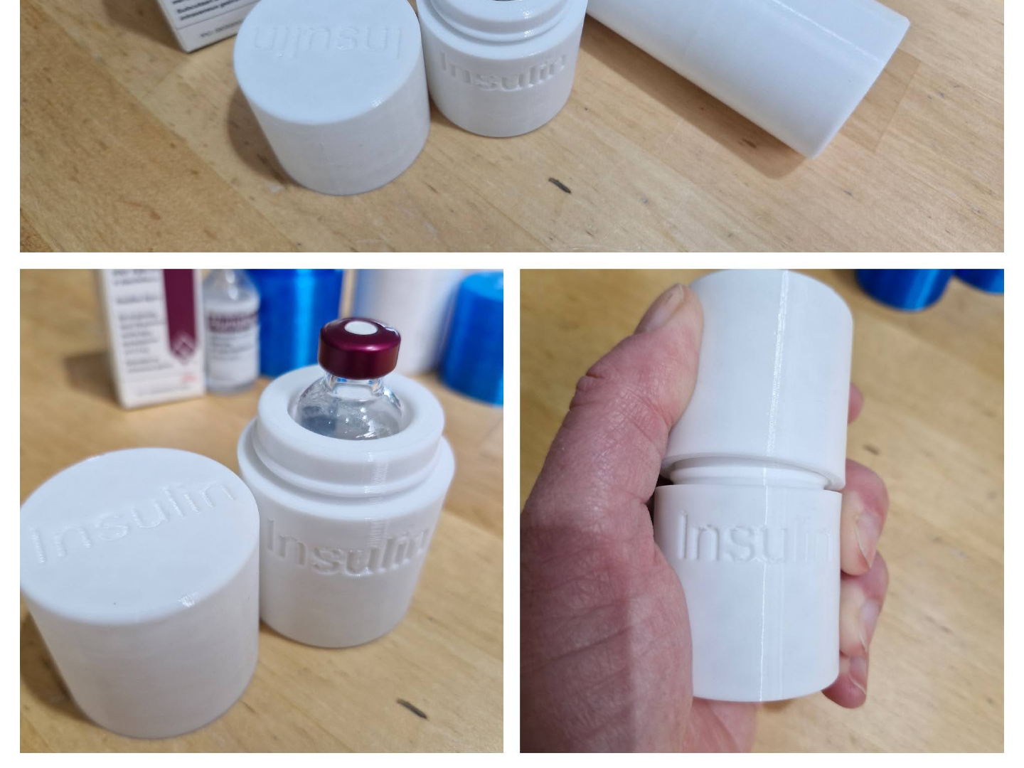 Heavy-Duty Insulin-Vial-Saver TPU