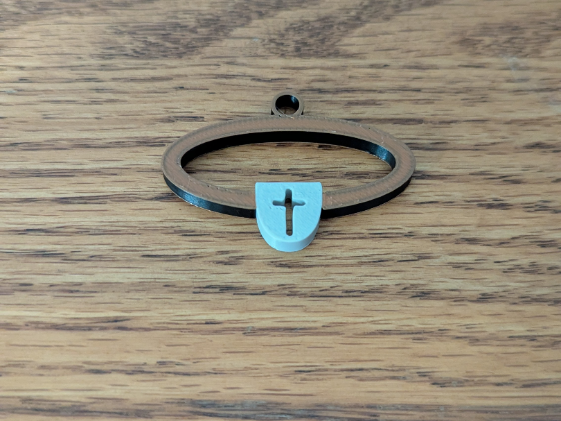 Armor of God Keychain - Belt