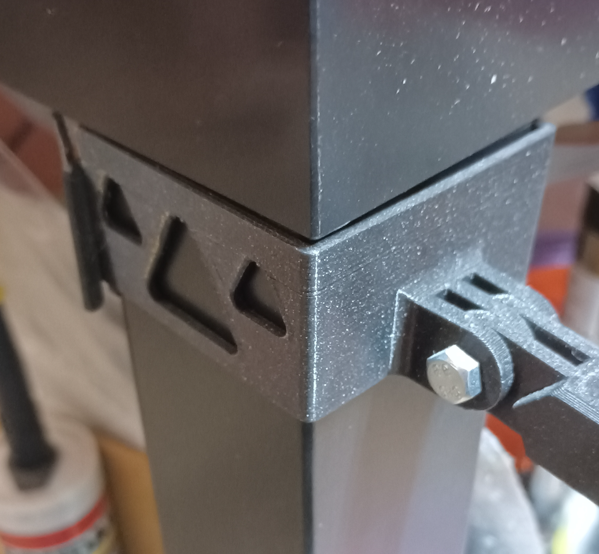 IKEA LACK table leg holder for camera (GoPro)