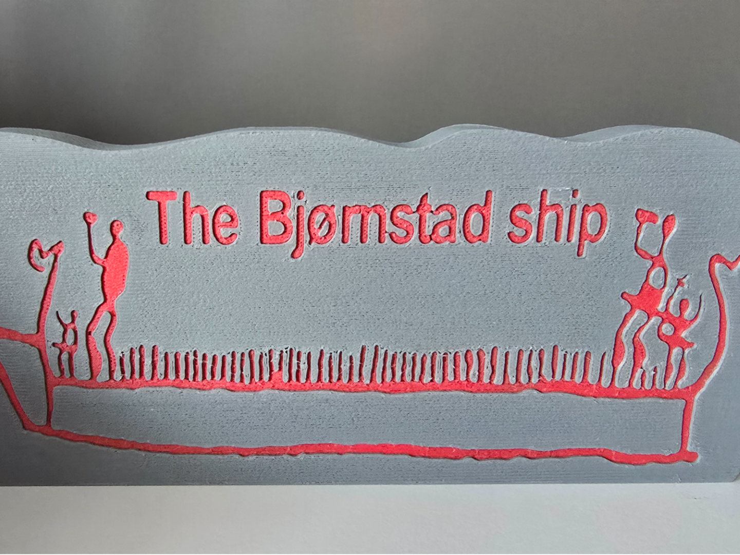 Rock carving, The Bjørnstad ship