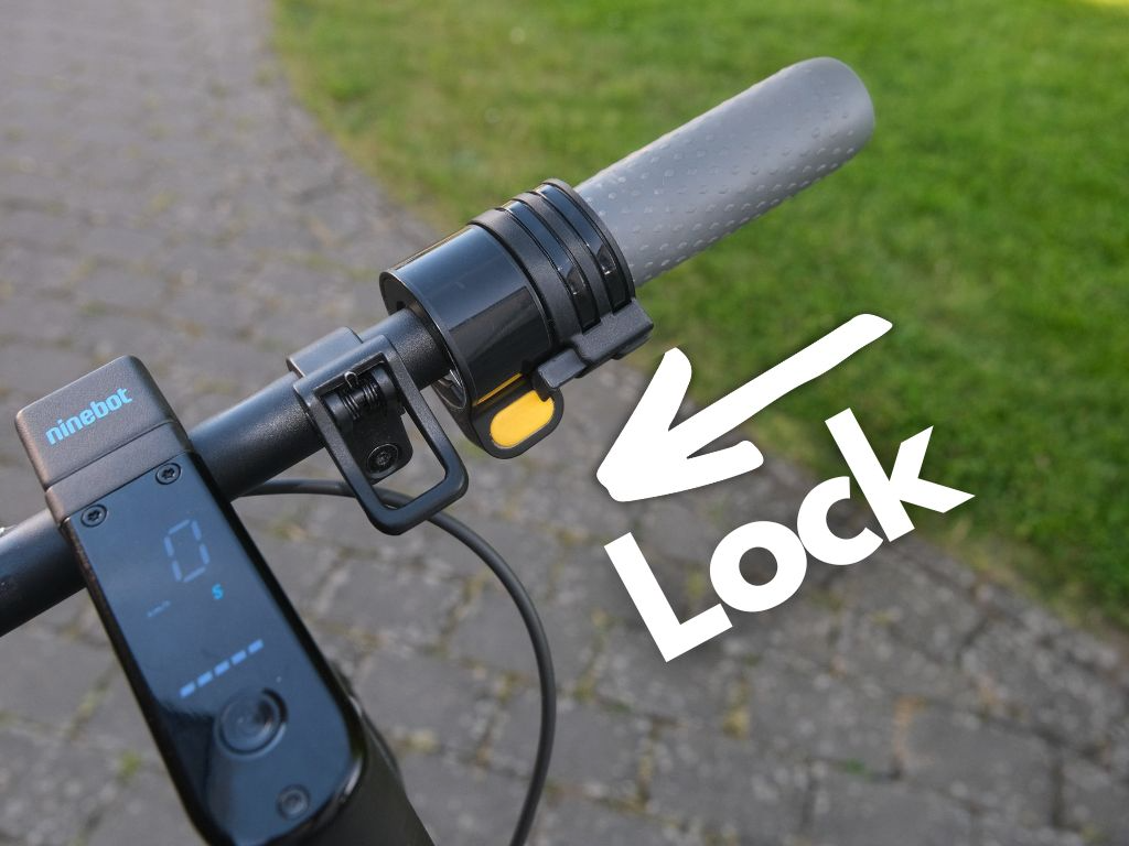 E-Roller Gashebel Halter / Throttle Lock Tempomat