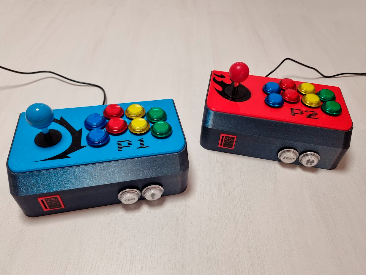 Arcade joystick box pad