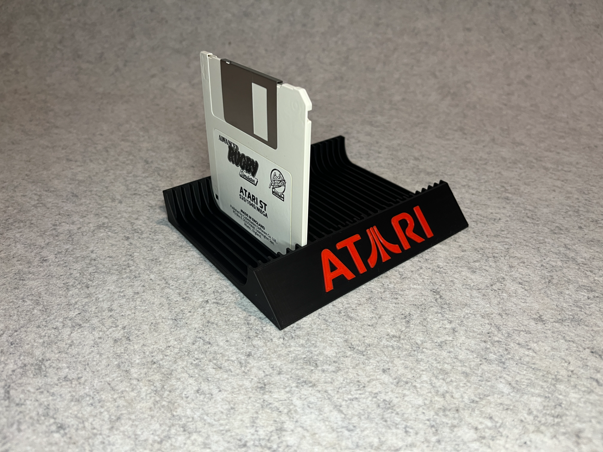 Stand holder for floppy discs Atari ST