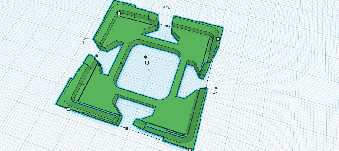 Clickfinity Refined Baseplates for use with Gridfinity