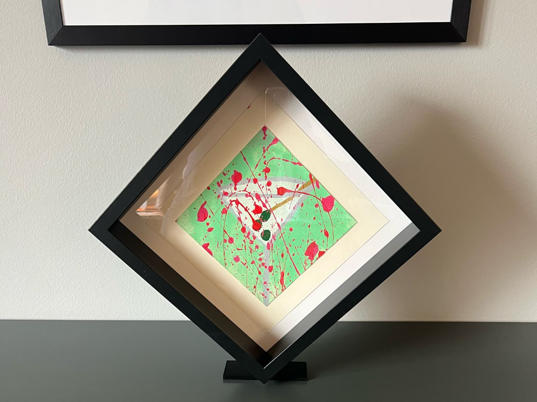 Stand for IKEA Sannahed Frame - 45degrees tilted