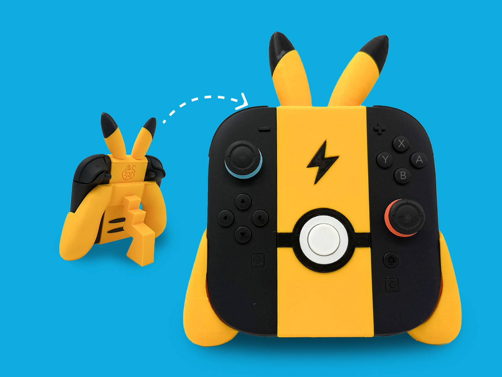 Joy-Con Inspired (Switch 2) - Pikachu Version