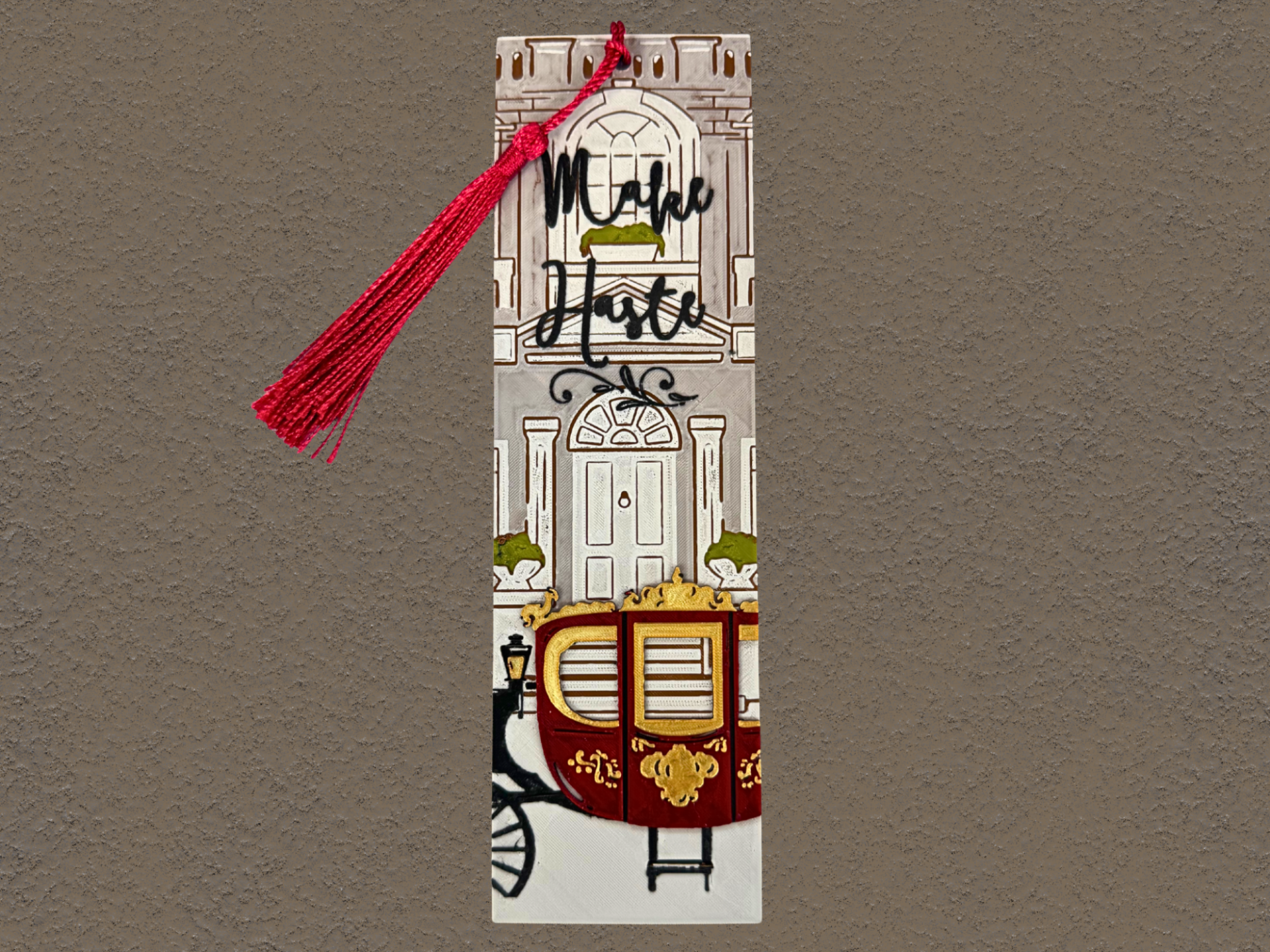 Bridgerton Make Haste Bookmark