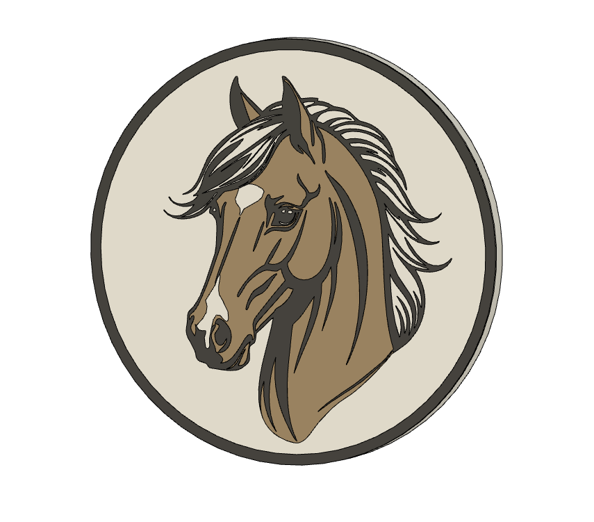 Arabian Horse Coaster