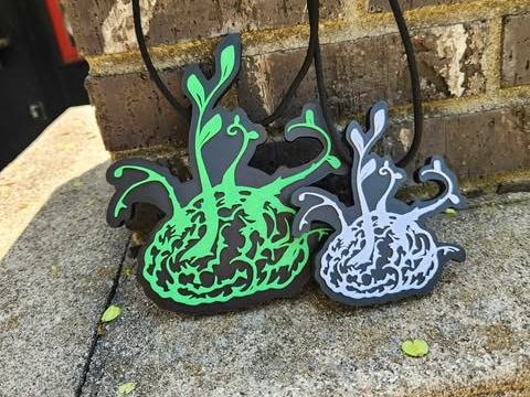 Ganja White Night Pendant