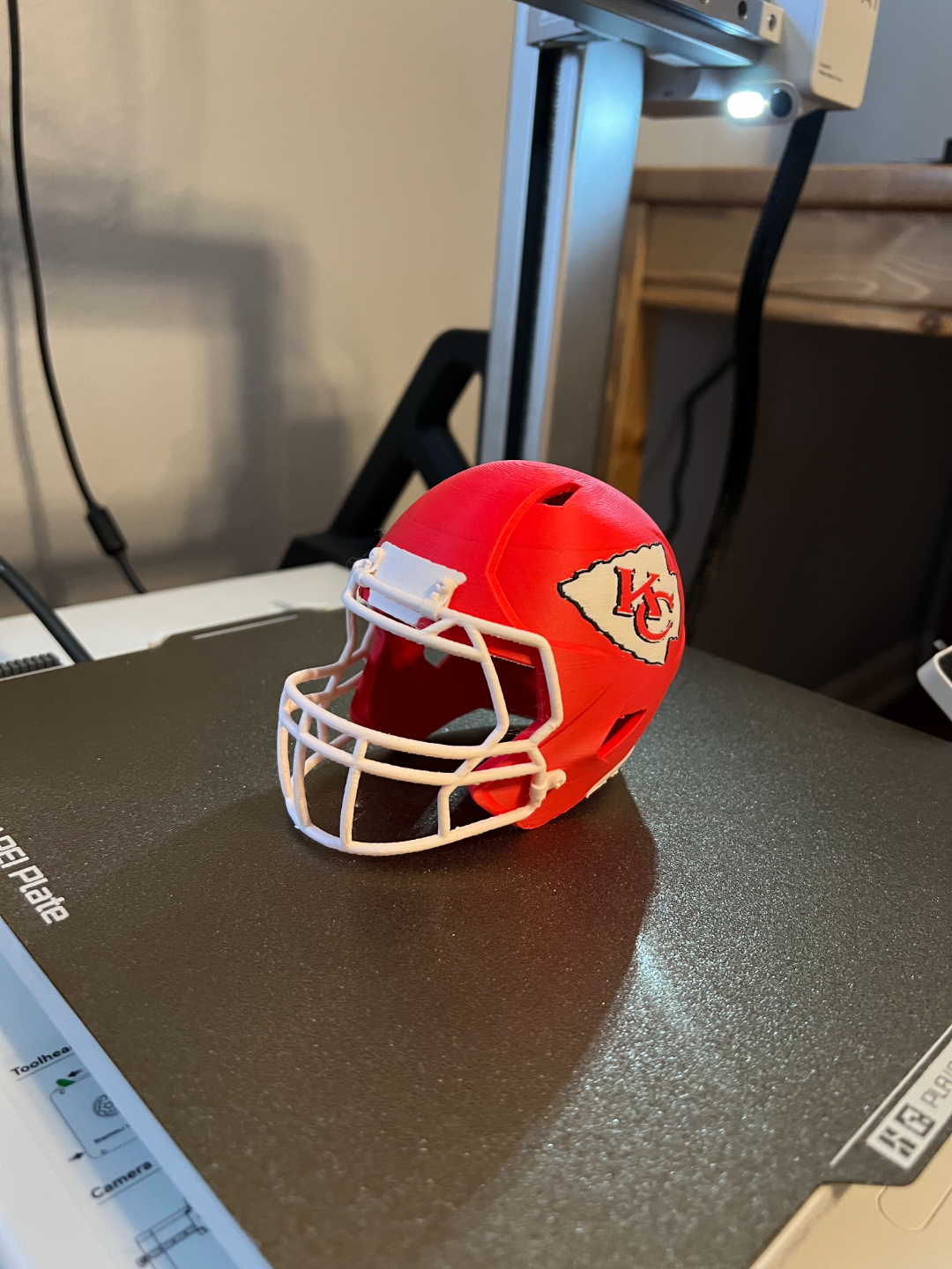 KC Chiefs Helmet
