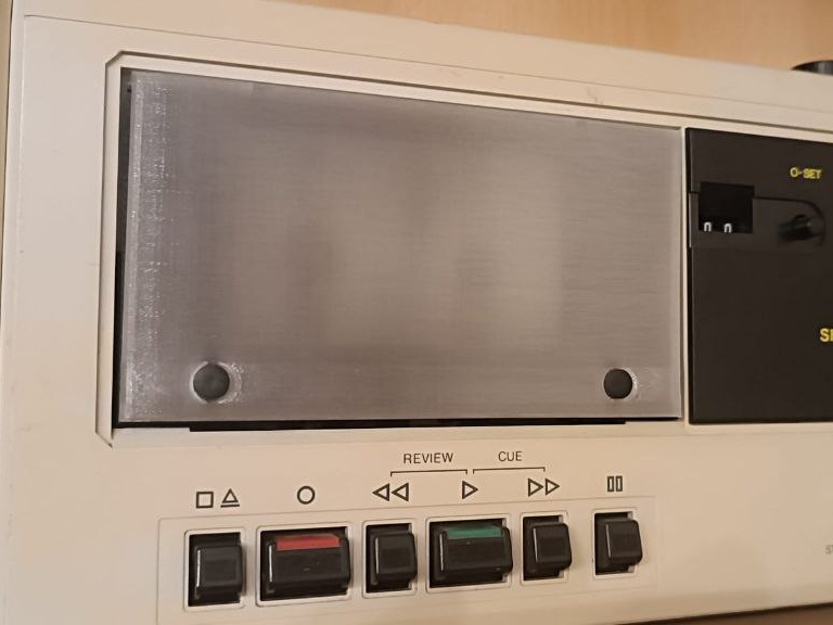 Kassettenfach Deckel, Abdeckung, Ersatzteil, Radio