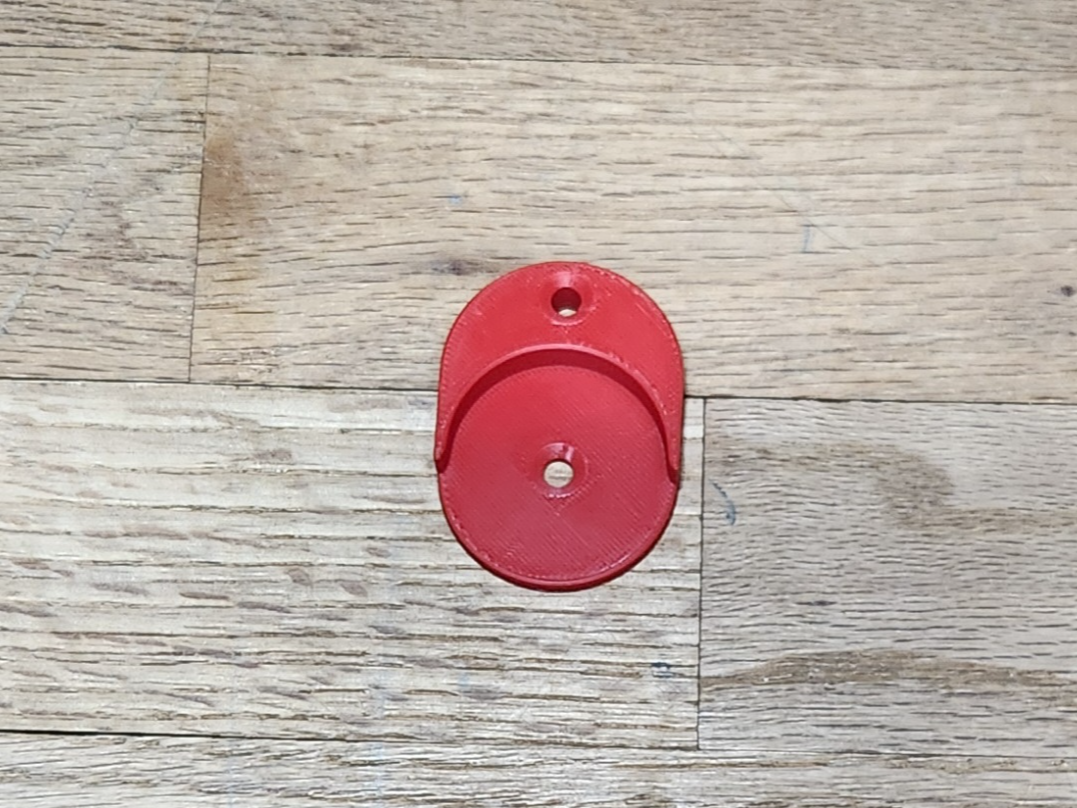 Closet bar support