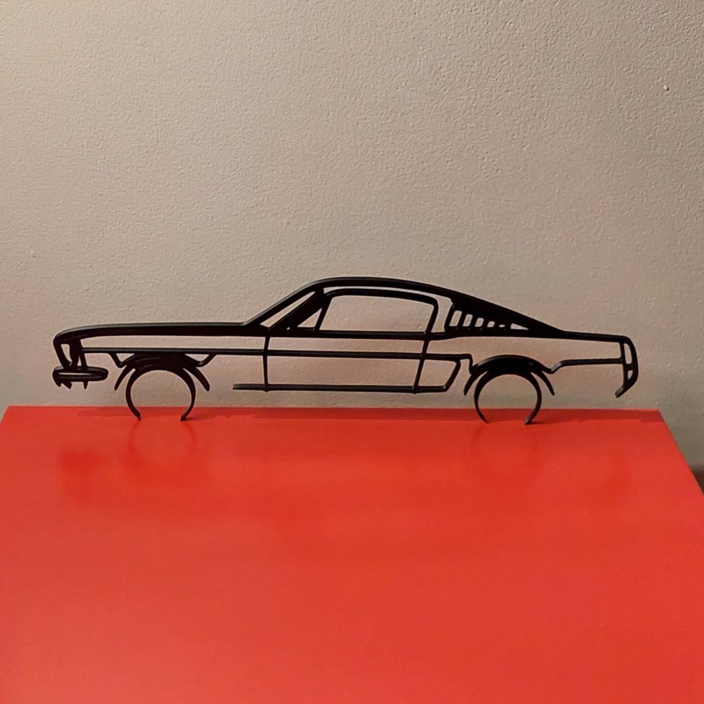 Mustang 1966 - Silhouette art