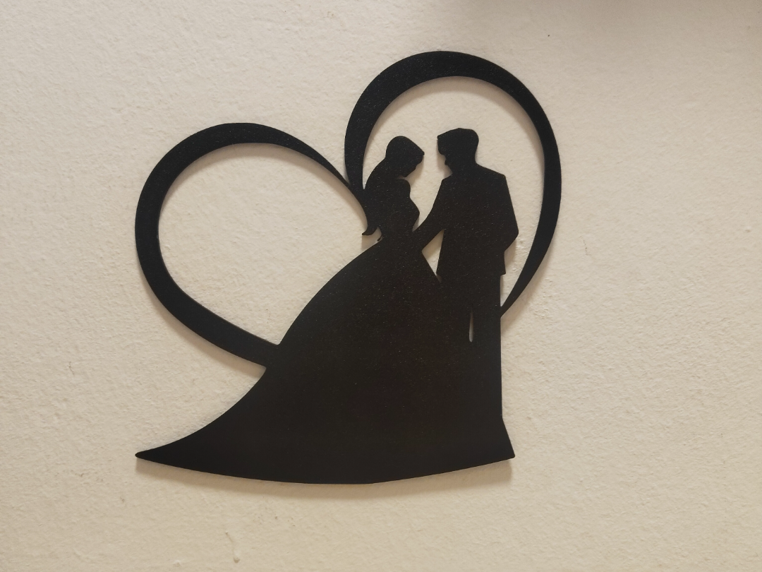 Wandbild Paar