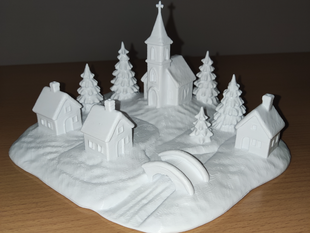 Winter village