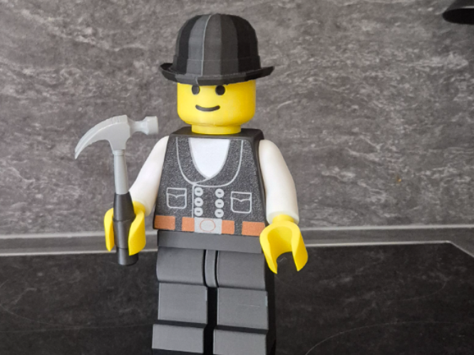 Brick Man Zimmerer Traditionell 20cm