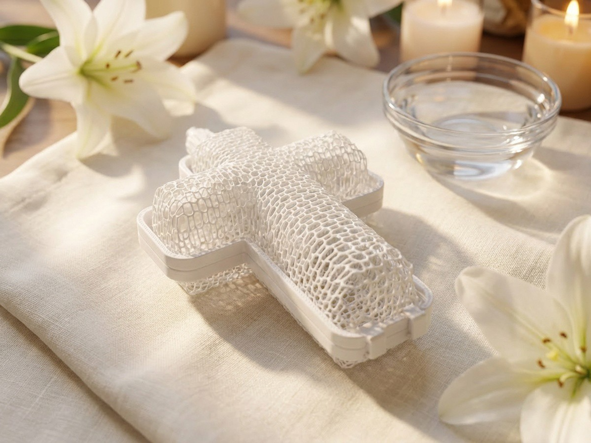 Thermoformed Flexible Cross Container