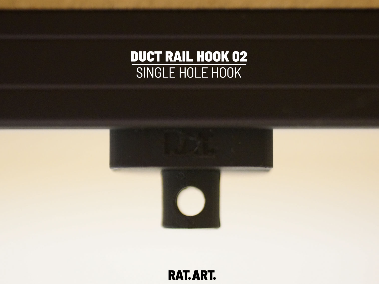 RAT.ART.DuctRailHook02 "SingleHole"