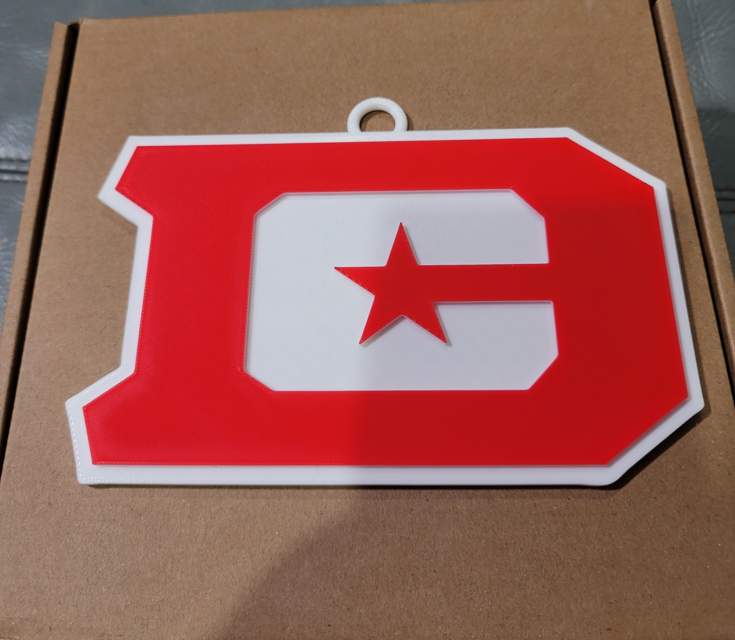 UFL DC DEFENDERS 3D Logo 180mm series
