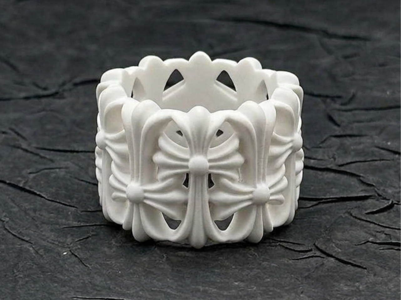 Chrome Hearts Style Ring
