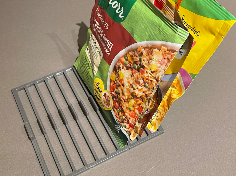 spice holder system knorr maggi soup bags