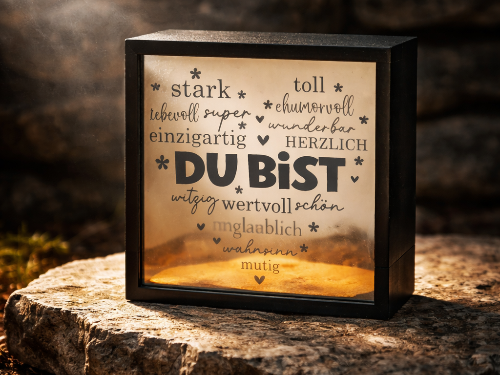 Leuchtkasten für Spiegelfliesen 30x30 cm  Lightbox