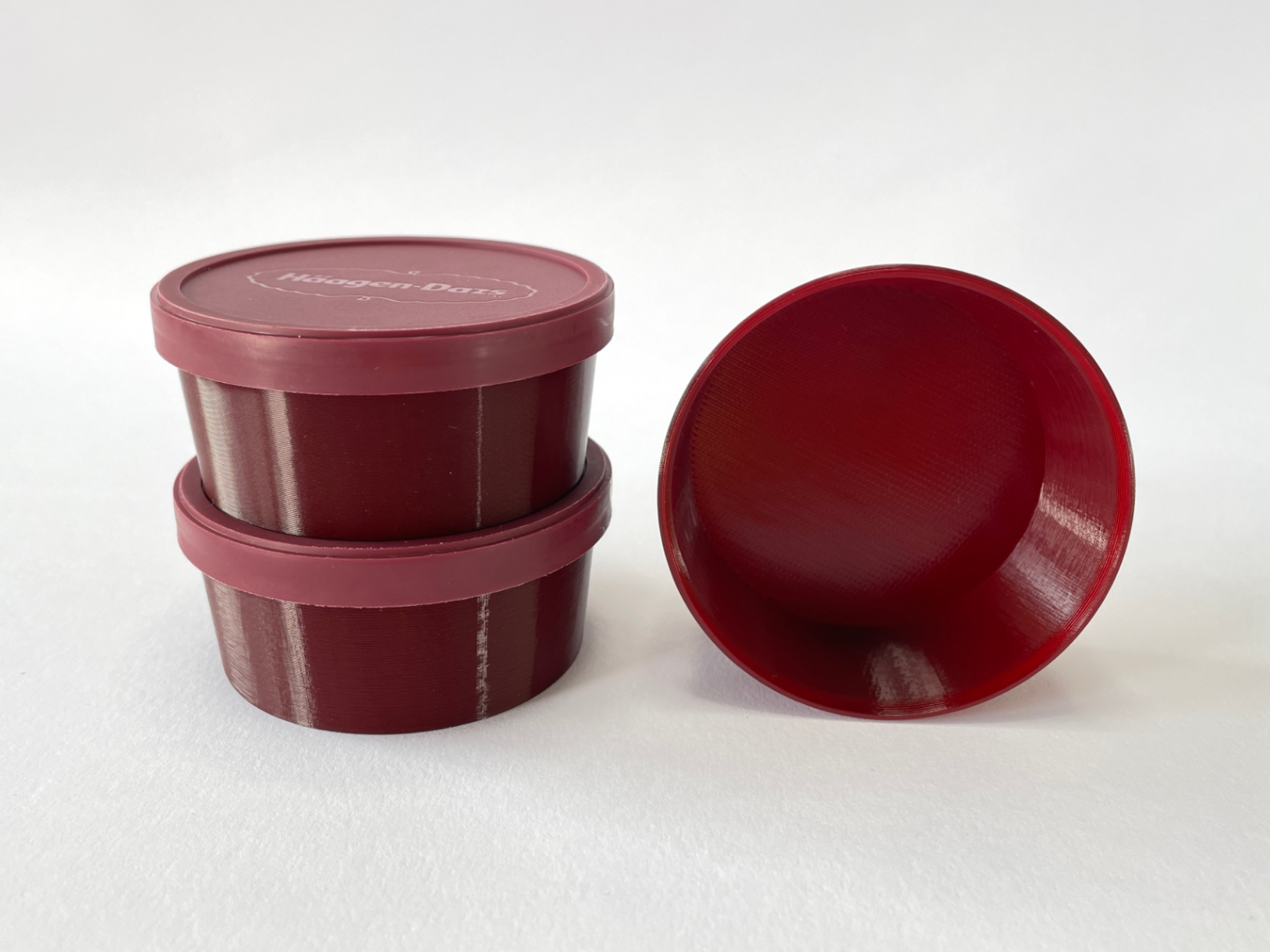 Mini Cup for Haagen-Dazs Lid (Vase Mode)