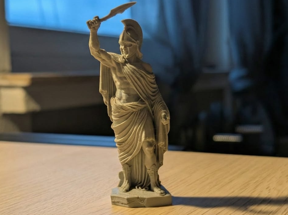 Highly-Detailed Antique Greek Sculpture