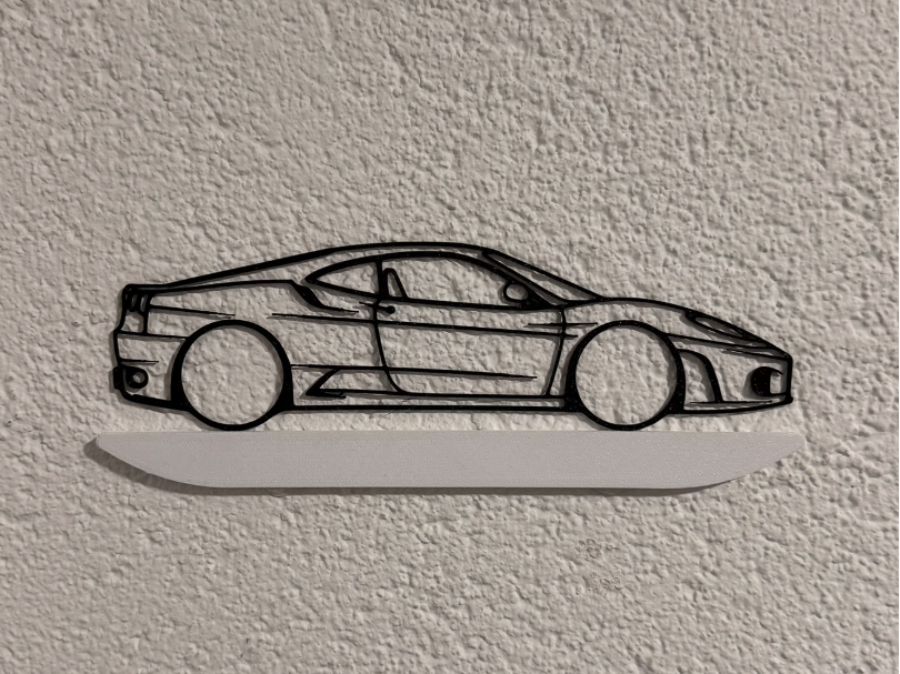 Ferrari F430 wallart car