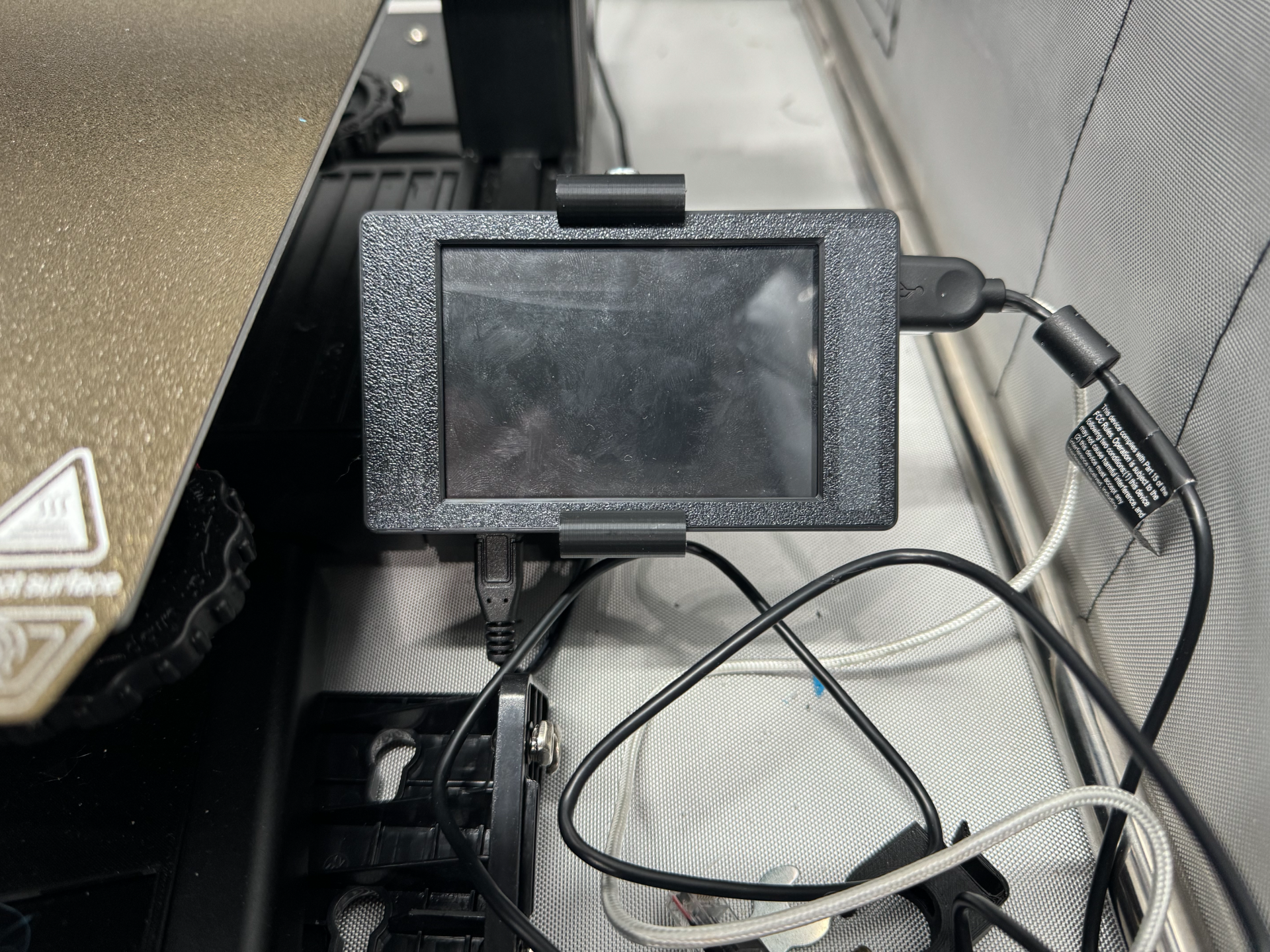 Ender Raspberry Pi Side mount for Klipperscreen