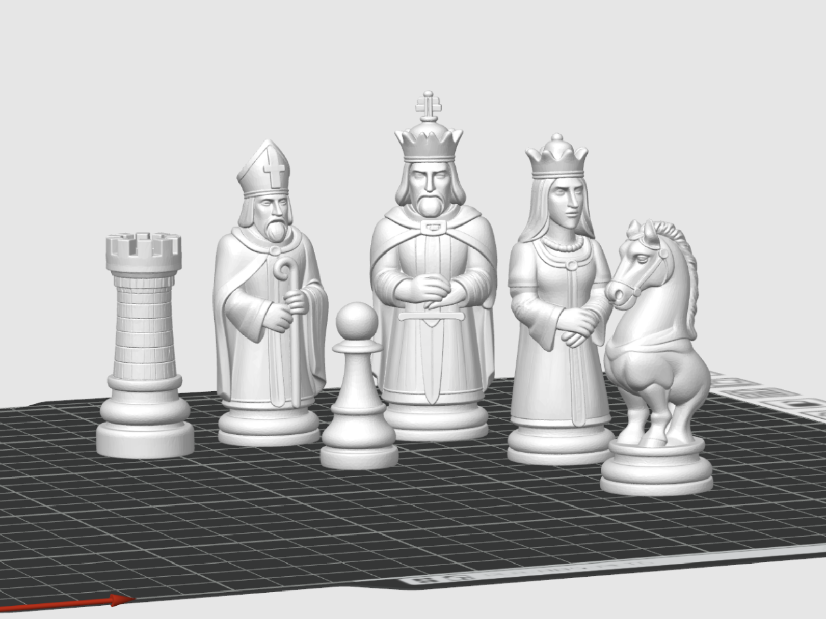 Middle Ages style CHESS