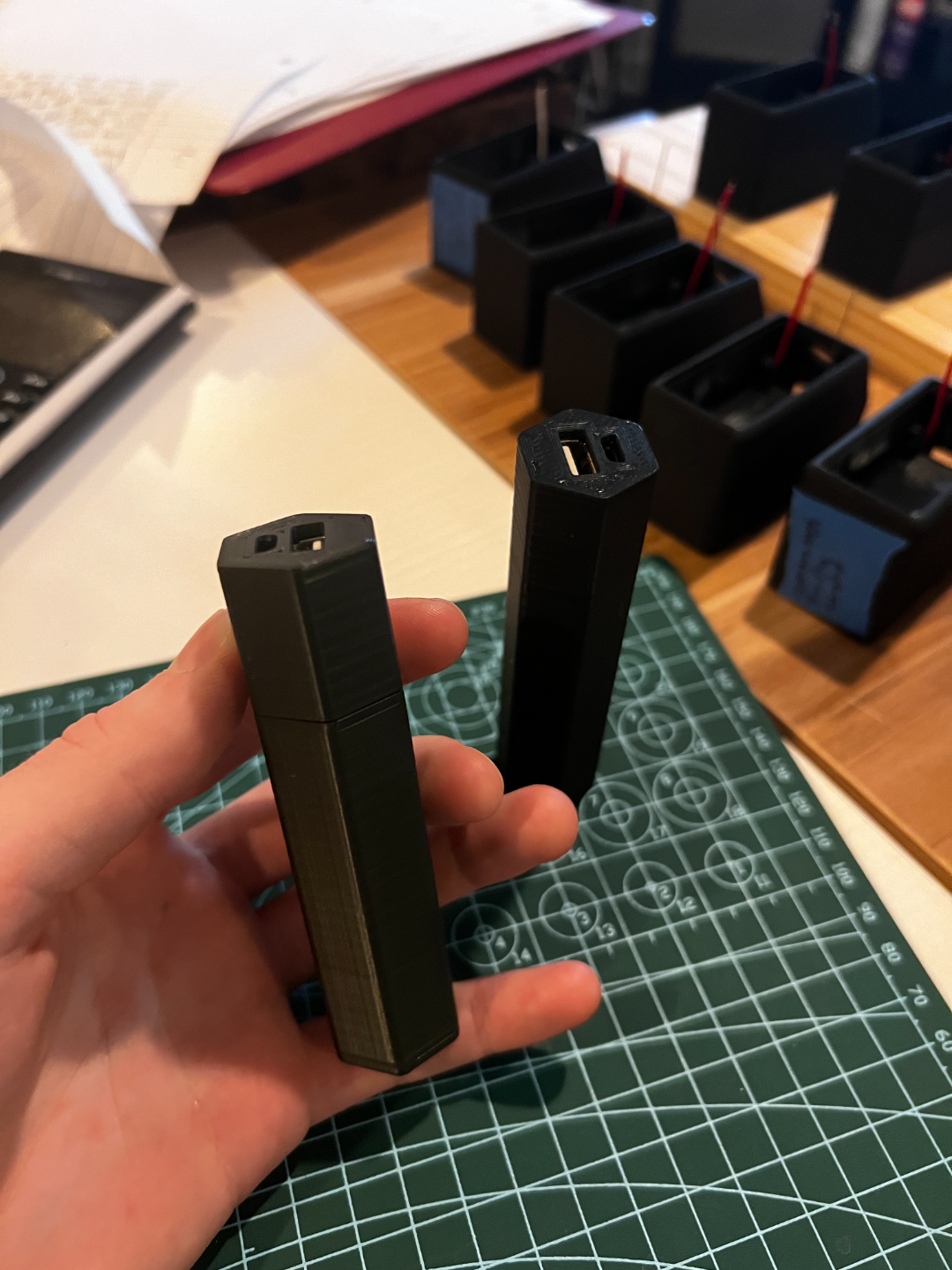 Hexagonal Portable Charger
