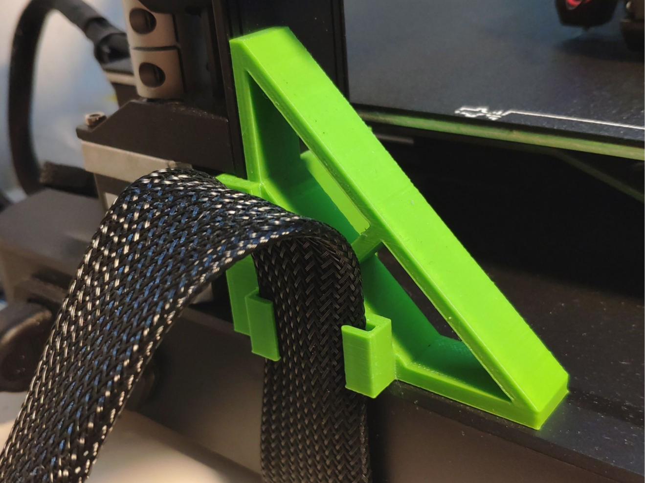Ender 3 V3 KE cable clip and support Z-axis
