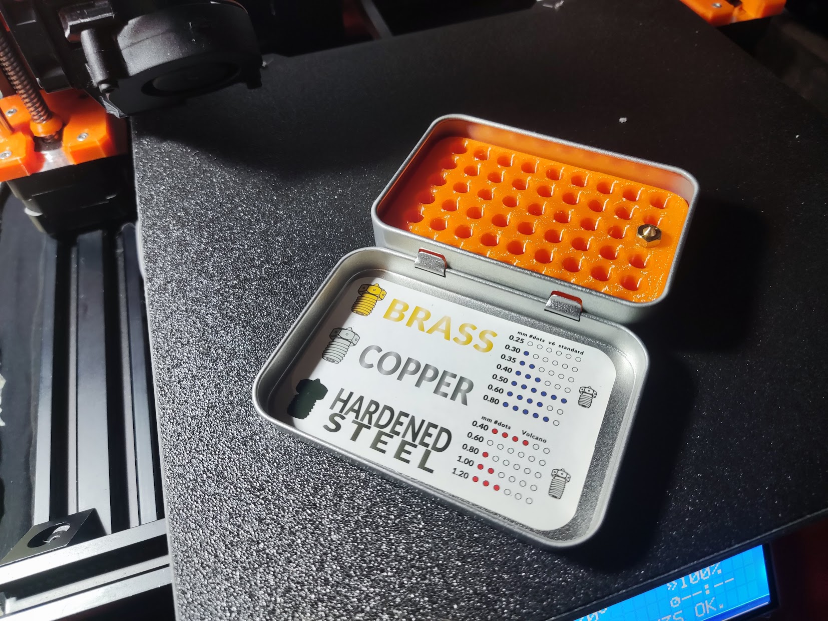 Nozzle Case metal -  Trianglelabs or e3D genuine