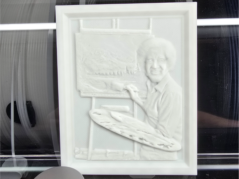Bob Ross Relief